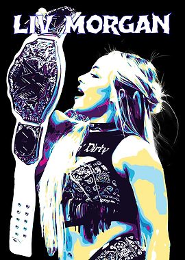 Liv Morgan Championship Pop Art