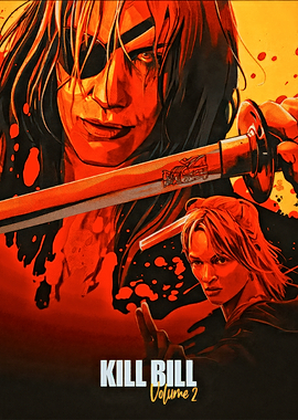 Kill Bill Volume 2 Movie Poster