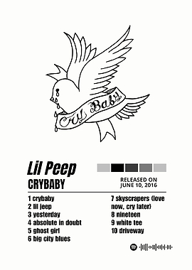 Lil Peep Crybaby Album Cover Art