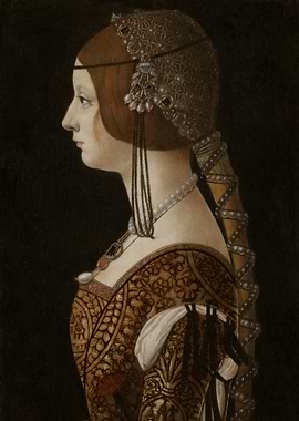 Portrait of a Young Woman Painting