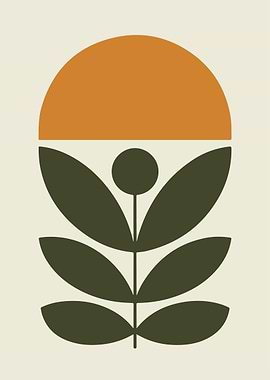 Minimalist Botanical Art Print