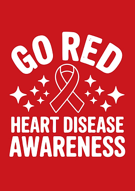 Go Red Heart Disease Awareness