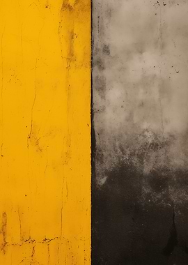 Yellow Gray Wall Texture
