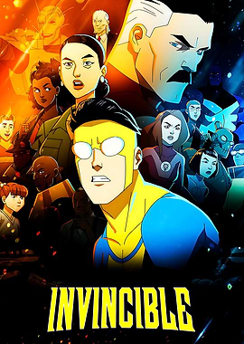 Invincible Animated Series Poster