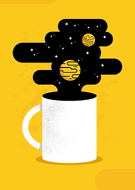 Cosmic Coffee Cup