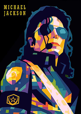 Michael Jackson Pop Art Portrait