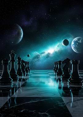 Chess Game in Space
