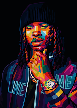 King Von Wpap Art