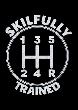 Skilfully Trained Manual Gear Shift Pattern