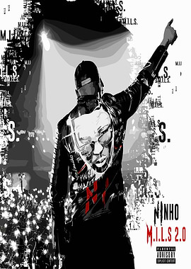 Ninho M.I.L.S 2.0 Album Art