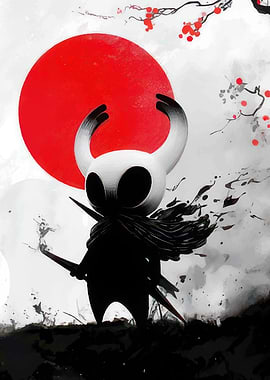 Hollow Knight Japanese Style Art