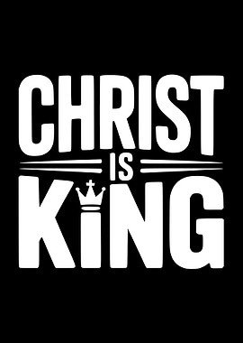 Christ is King Text Art