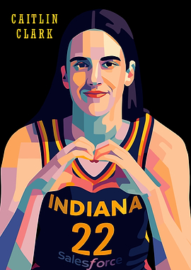 Caitlin Clark Indiana Fever Art