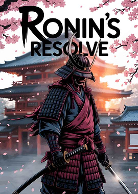 Ronin's Resolve: Samurai in Japanese Setting