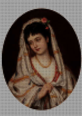 A young Italian beauty