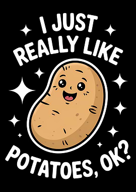 I Like Potatoes Cartoon