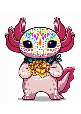 Axolotl Day of the Dead