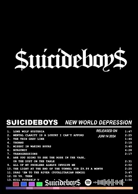 Suicideboys New World Depression Album Art