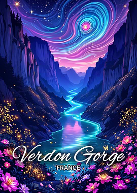 Verdon Gorge, France: Dreamy Landscape