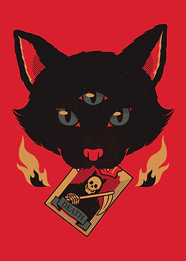 Cat Tarot Death
