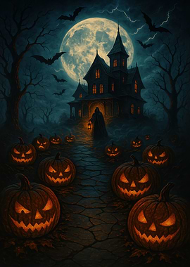 Spooky Halloween Night