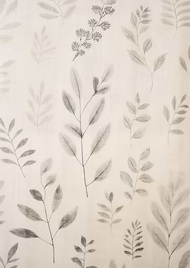Botanical Leaf Pattern