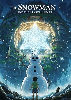 The Snowman and the Crystal Heart