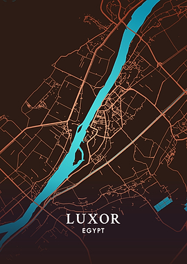 Luxor City Map