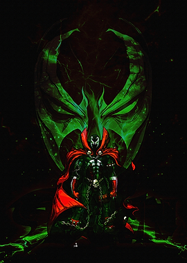Spawn Comic Book Character Art