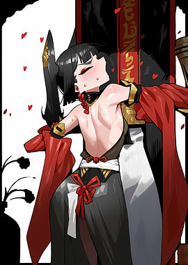 Anime Girl in Traditional Dress