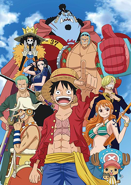 One Piece Crew Assembled Fish-man Island