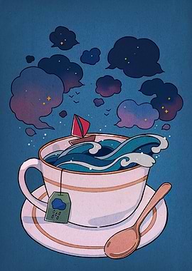 Stormy Tea Cup Adventure