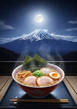 Ramen Mount Fuji Japanese