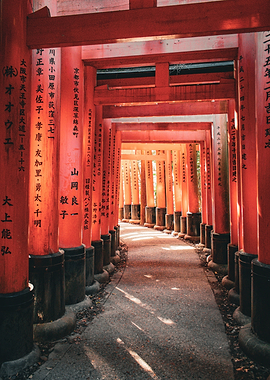 Fushimi Inari Shrine Torii Gates