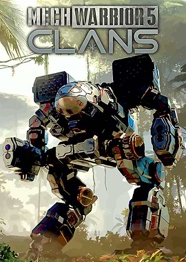 MechWarrior 5: Clans Game Cover Art