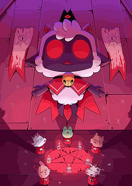Cult of the Lamb Ritual Scene