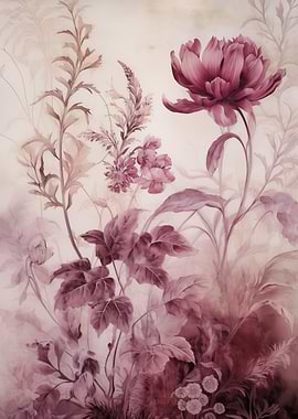 Floral in Shades of Pink