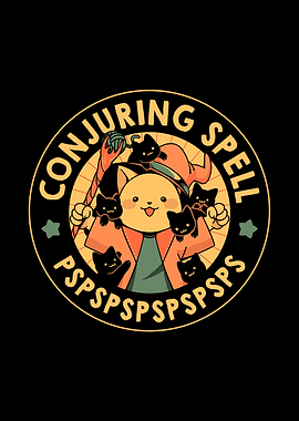 Conjuring Spell Pspsps
