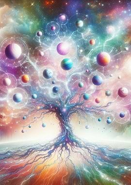 Cosmic Tree of Planets and Connections