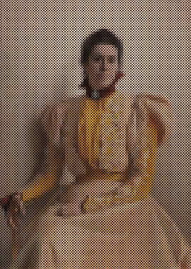 Portrait of Marthine Cappelen Hjort