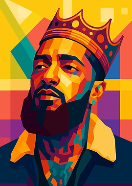 Nipsey Hussle Wpap Art