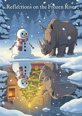 Reflections on the Frozen River