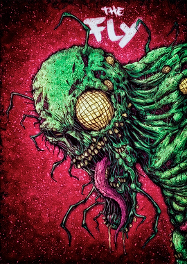 The Fly Movie Poster Art