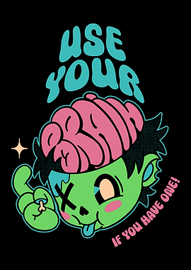 Use Your Brain Zombie