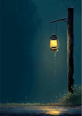 Rainy Night Lantern