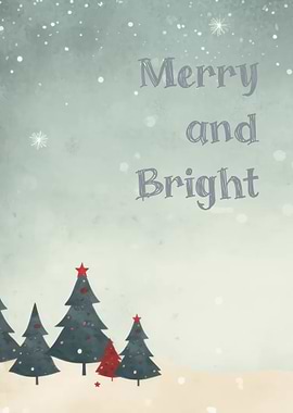Merry and Bright Christmas Trees