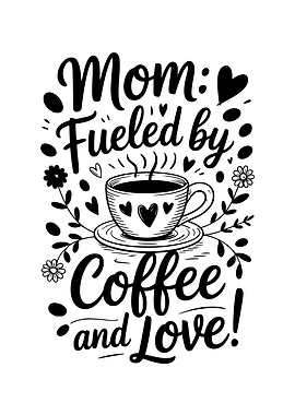 Coffee Mom Fueled Caffeine