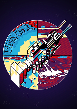 Pink Floyd Wish You Were Here Artwork