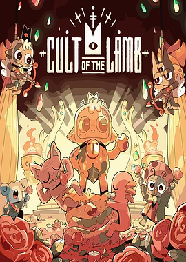 Cult of the Lamb Game Illustration