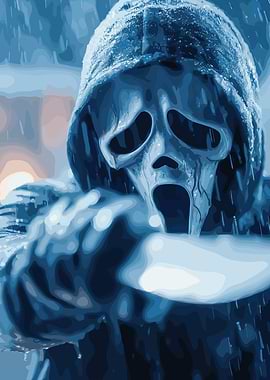 Ghostface in the Rain